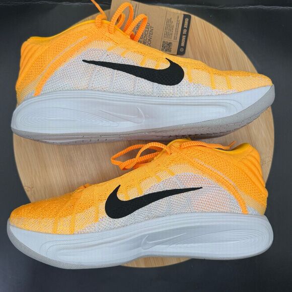 Nike G.T. Hustle 3 \'Laser Orange\' Yellow Basketball Shoes Men Size 10 NIB main image 6